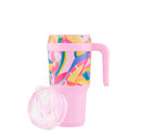 40oz Cold1 Vacuum Insulated Stainless Steel Straw Tumbler Mug - Paradise Pink