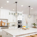 Bellini One-Light Chandelier in Brushed Nickel