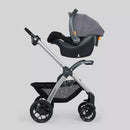 3-in-1 Quick-Fold Travel System - Grey