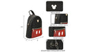 Disney Mickey Mouse Shorts Adult Black 8.5" Micro Mini Backpack