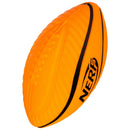NERF 8.5" Foam Glow Football - Orange: Shell, Ages 6+