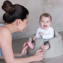 Infant Soft Foam Support Wide Floor Seat - Cool Grey