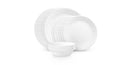 18pc Vitrelle Embossed Bella Faenza Dinnerware Set, Service for 6