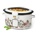Digital Slow Cooker - Wildflower White