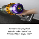 V15 Detect Total Clean Extra Cordless Vacuum - Yellow/Nickel