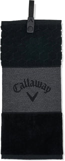 Trifold Golf Towel - Black