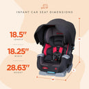 Cover Me 4-in-1 Convertible Car Seat - Scooter