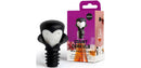 Wine Stopper and Pourer - Black and White