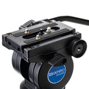 Benro KH26P Video Head & Tripod Kit (72.6" Max)