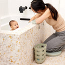 Lalo Baby Bath Knee and Elbow Saver Set - Sage Green