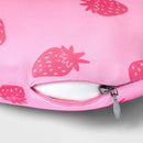 Kids' Neck Pillow and Eye Mask Set - Strawberry