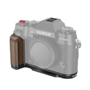 SmallRig Wooden L-Shape Grip for FUJIFILM X-T50 (Black)