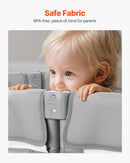 Foldable Baby Playpen - Gray