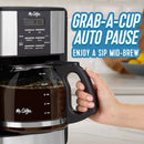 12 Cup Programmable Coffee Maker with 3 Ways to Brew System