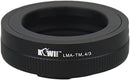 Kiwifotos Adaptor - T Mount to 4/3 Lenses To 4/3 Body