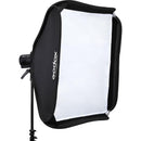 Godox S2 Speedlite Bracket with Softbox, Grid & Carrying Bag Kit (23.6 x 23.6")  SGGV6060