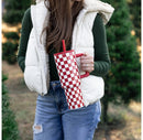 40oz Trek Checkmate Straw Tumbler - Red/White