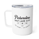 Old School Insulated Coffee Mug, 10oz