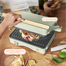 2-in-1 Panini Press & Grill - Sage Green