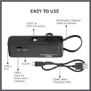 Portable Rechargeable Power Bank - 2000mAh
