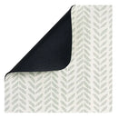 Multi-Purpose Printed Kitchen Mats, 4-pack - Green