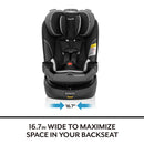 Revolve 360 Slim 2-in-1 Rotational Convertible Car Seat - Canton Black