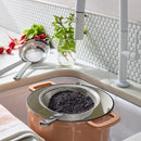 3-Piece Stainless Steel Mesh Strainer Set - Silver