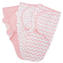 Adjustable Baby Swaddle Blankets - Pack of 3