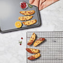 2-Piece Nonstick Baking Sheet and Cooling Rack Set