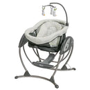 DuoGlider, Swing and Rocker with One-Hand Recline Lever - Grey