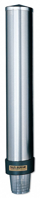 San Jamar Wall-Mount Cup Dispenser, Holds 6 to 10 oz Cups - C3200PGR