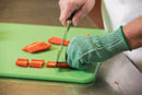 San Jamar Cutting Board, Co-Polymer, Green, 20" Length, 15" Width, 1/2" Thickness - CB152012GN