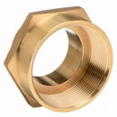 Moon American Fire Hose Adapter, Hex, Fitting Material Brass x Brass, Fitting Size 3 in x 2-1/2 in - 357-3062521