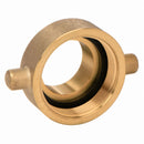 Moon American Fire Hose Adapter, Pin Lug, Fitting Material Brass x Brass, Fitting Size 2 in x 1-1/2 in - 369-2011521