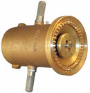 Moon American Industrial Fire Hose Nozzle, 2 1/2 in Inlet Size, NST Thread Type, 700 gpm Flow Rate - 529-2522