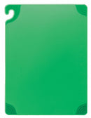 San Jamar Cutting Board, Co-Polymer, Green, 18" Length, 24" Width, 1/2" Thickness - CBG182412GNGR
