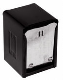 San Jamar Countertop-Mount Low Fold Napkin Dispenser, 150 Capacity, Black - H985BK