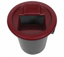 San Jamar Flatware Retriever, Fits 32 gal. receptacles, Plastic, 23-3/4" x 10-1/2" x 23-1/4" - KA3200GR