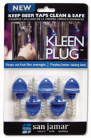 San Jamar Beverage Tap Plugs, PK 50 - KLP250