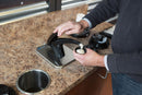 San Jamar Condiment Pump with Box, Black - P4100BK