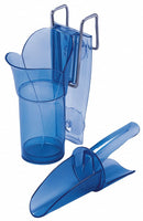 San Jamar Ice Scoop and Holder, 6 to 10 oz. - SI5000GR