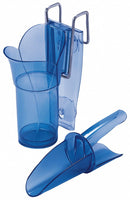 San Jamar Ice Scoop and Holder, 12 to 16 oz. - SI7000GR