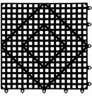 San Jamar Bar Mat - VM5280BKGR