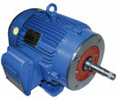 WEG 20 HP Close-Coupled Pump Motor,3-Phase,3530 Nameplate RPM,208-230/460 Voltage,256JM - 02036ET3E256JM-W22