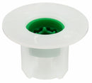 Chicago Faucets Laminar Inlet, Fits Brand Chicago Faucets, Chrome, Plastic, Rubber - 50-043KJKABNF