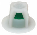 Chicago Faucets Laminar Inlet, Fits Brand Chicago Faucets, Chrome, Plastic, Rubber - 50-043KJKABNF