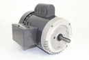 Dayton 1/2 HP, General Purpose Motor, Capacitor-Start, 1725 Nameplate RPM, 115/208-230 Voltage - 6K342