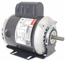 Dayton 1/4 HP Belt Drive Motor, Split-Phase, 1725 Nameplate RPM, 115 Voltage, Frame 48 - 6K870