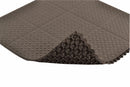 Notrax Antifatigue Mat, Rubber, 3 ft x 3 ft, 1 EA - 557S0033BL