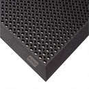 Notrax Outdoor Entrance Mat, 3 ft L, 27 in W, 1/2 in Thick, Rectangle, Black - 599S0023BL
